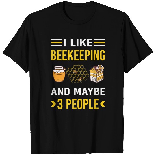 3 People Beekeeping Beekeeper Apiculture T Shirts