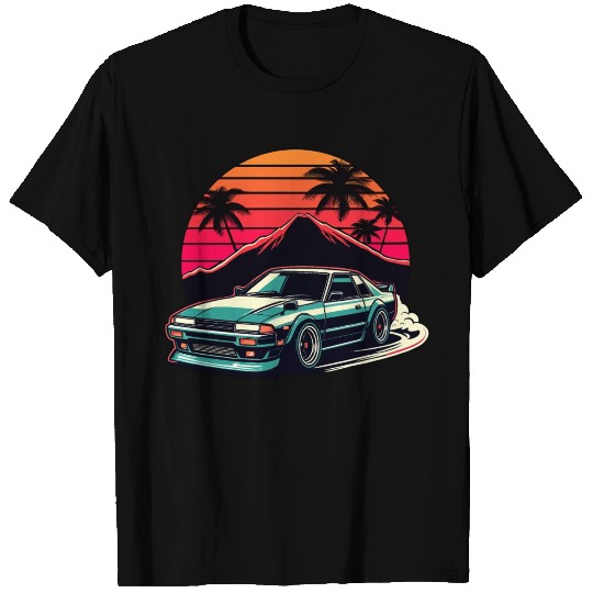 JDM car Japanese Retro Car Racing Drifting Legend T Shirts