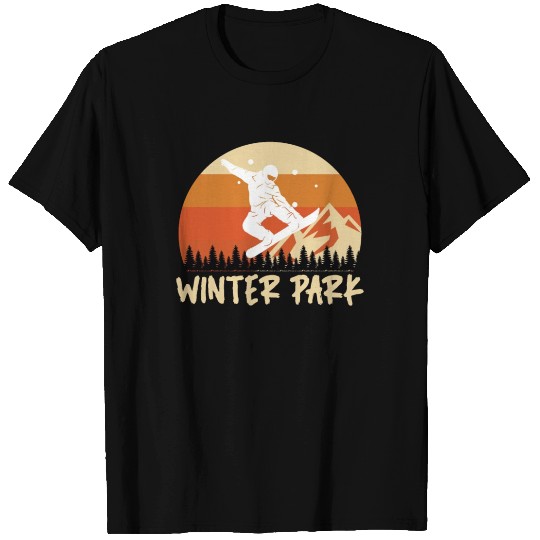 Winterpark Snowboarding Freestyle Snowboarder T Shirts