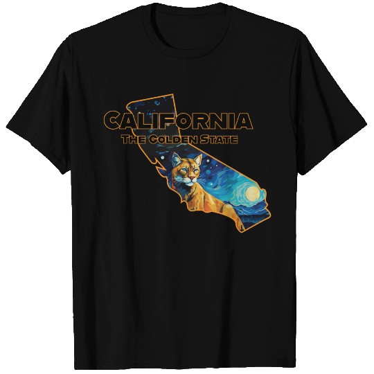 California Wildlife - mountain lion T Shirts