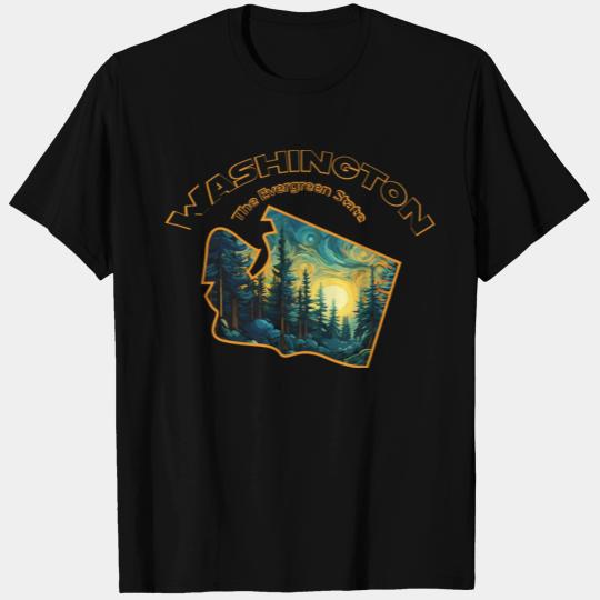 Washington Wildlife - evergreen T Shirts