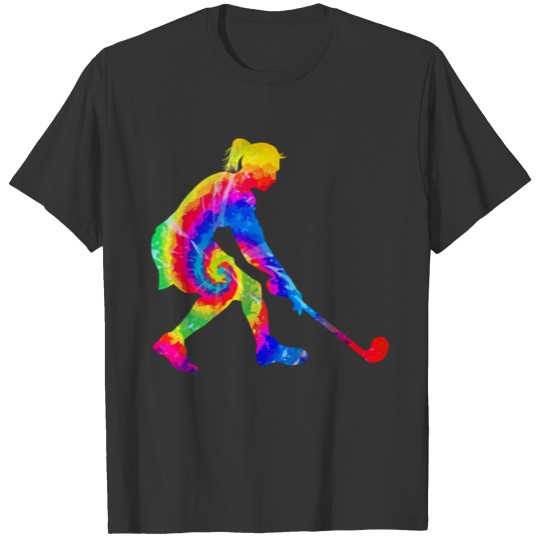 Field Hockey Tie Dye T Shirts