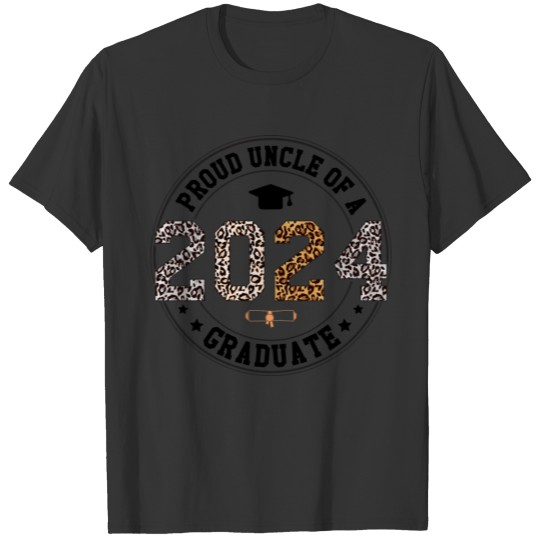Proud Uncle Of A 2024 Graduate T Shirts
