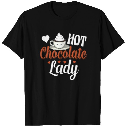 Hot Chocolate Lady T Shirts