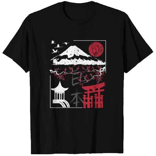 Japanese Vintage Aesthetic T Shirts