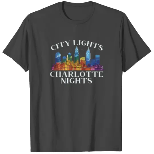 Charlotte North Carolina USA America United States T Shirts