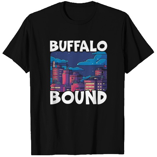 Buffalo City New York USA America United States T Shirts