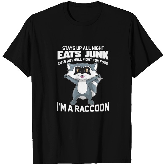 Ich Bin Ein Raccoon Gift for Animal Friend T Shirts
