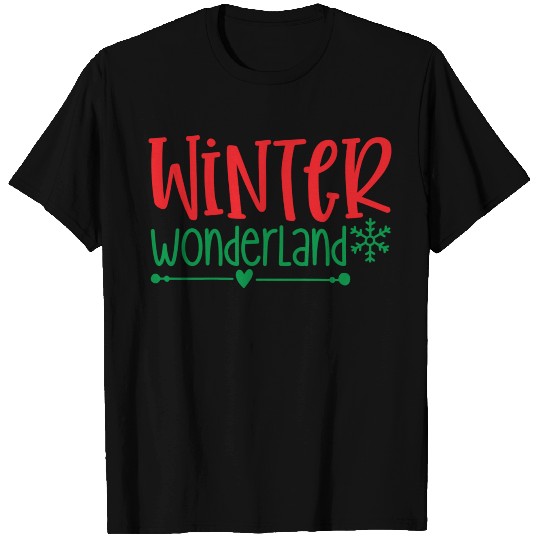 Merry Christmas Winter Wonderland T Shirts