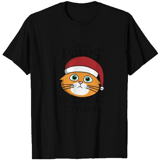 Santa paws is coming to town T Shirts