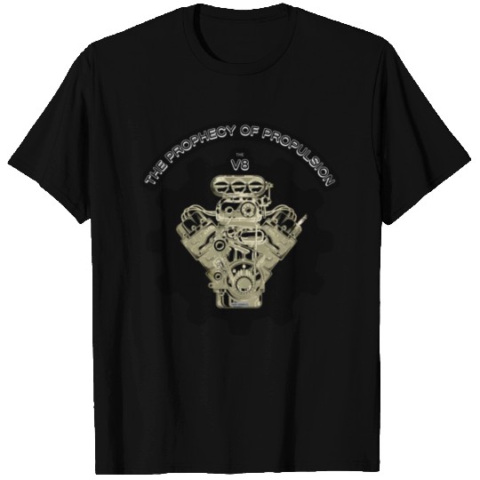 The Prophecy Of Propulsion (c) Black By Abby Anime T Shirts