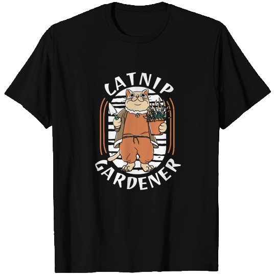 Gardening Gardener Catnip Gardening Cat T Shirts