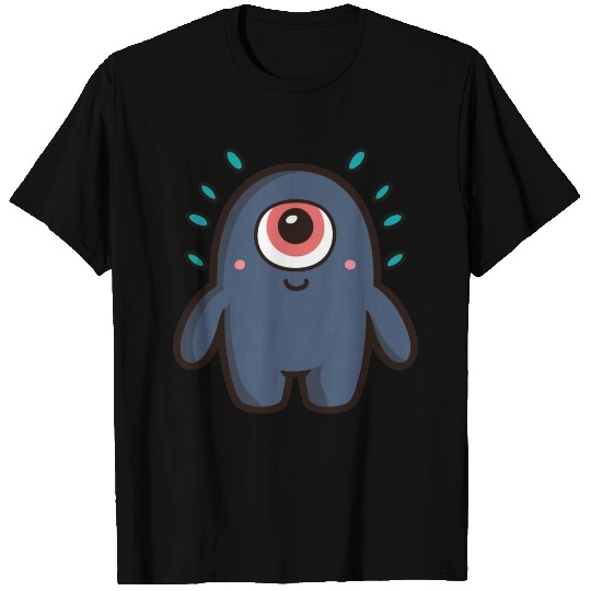 Cyclops Blob Creature T Shirts