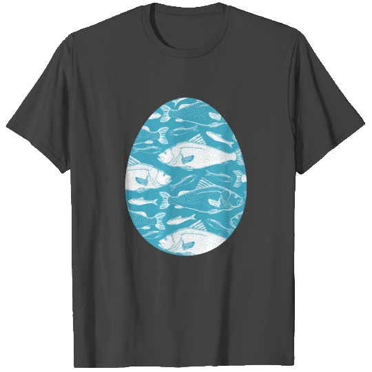 Easter Outfits Fish Lover Women Girls Boys Cute T Shirts