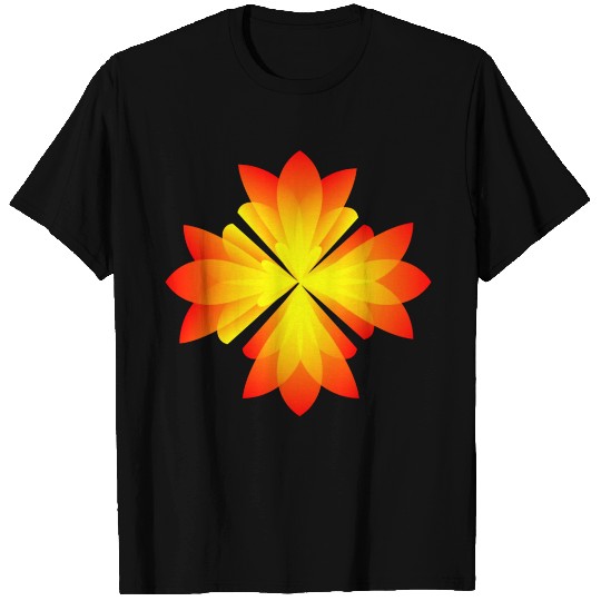 Sunset Bloom T Shirts