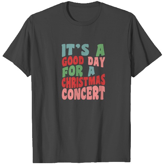 Music Teacher Christmas Concert Holiday Music T Shirts