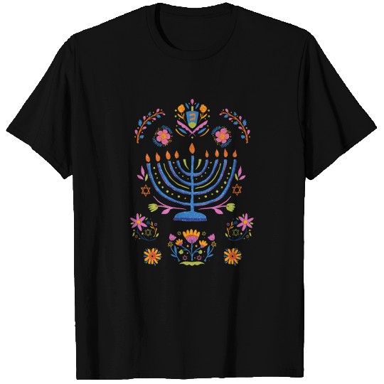 Hanukkah Menorah T Shirts