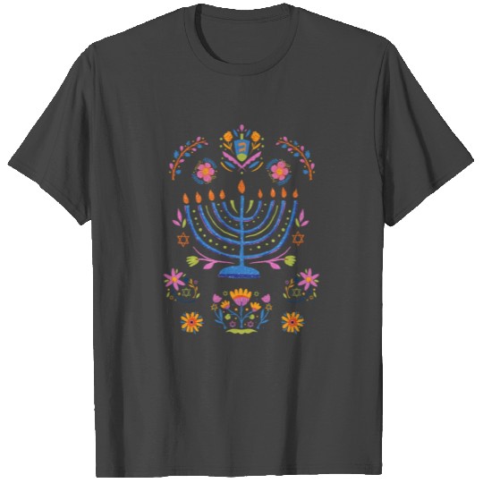 Hanukkah Menorah T Shirts
