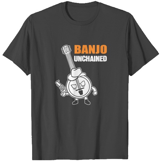 Banjo Unchained Music Artist Gift T Shirts