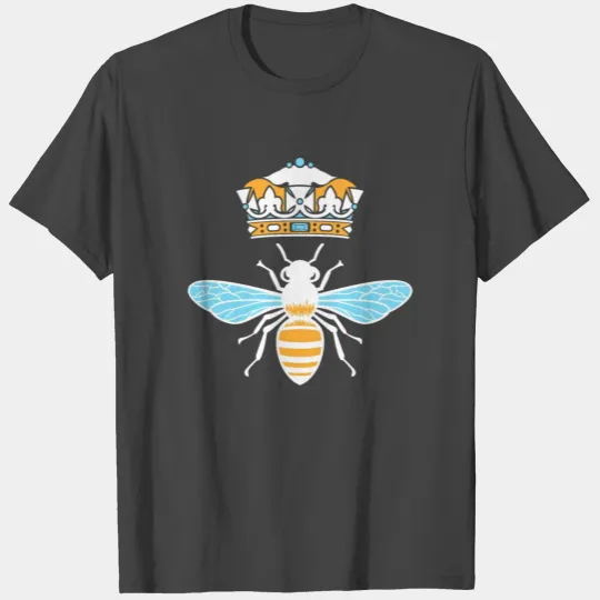 Queen Bee Crown Women Hive Beekeeping Bee Women T Shirts
