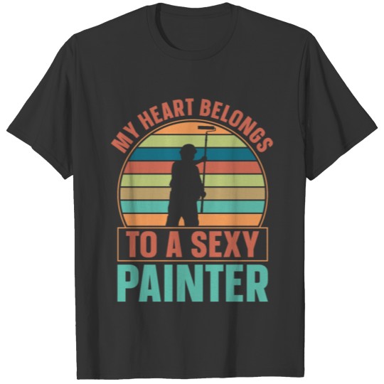 House Painter Decorator Girlfriend T Shirts