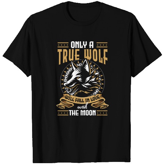 Werewolf Forest Nordic Moon T Shirts