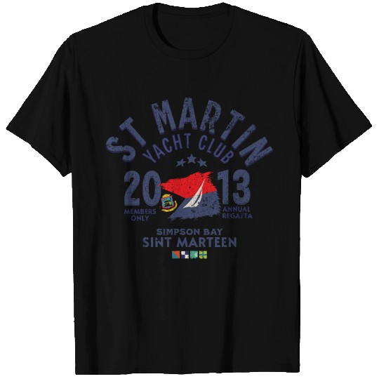 St Martin Yacht club blc Copy T Shirts