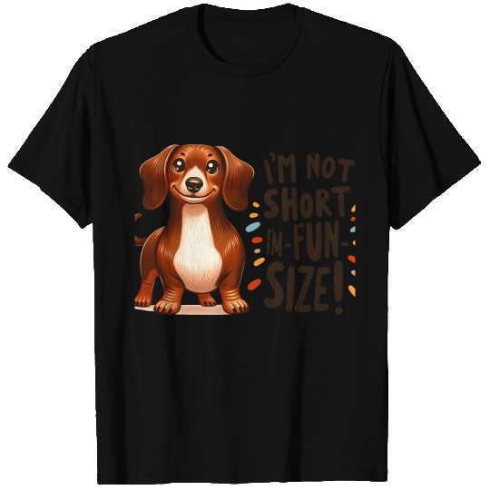 Fun-Size Dachshund Delight T Shirts