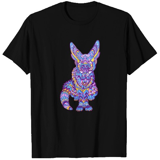 ilustration fox T Shirts