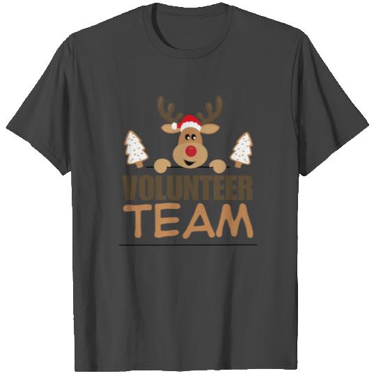 Christmas Tree Volunteer Team Local Charity Church T Shirts