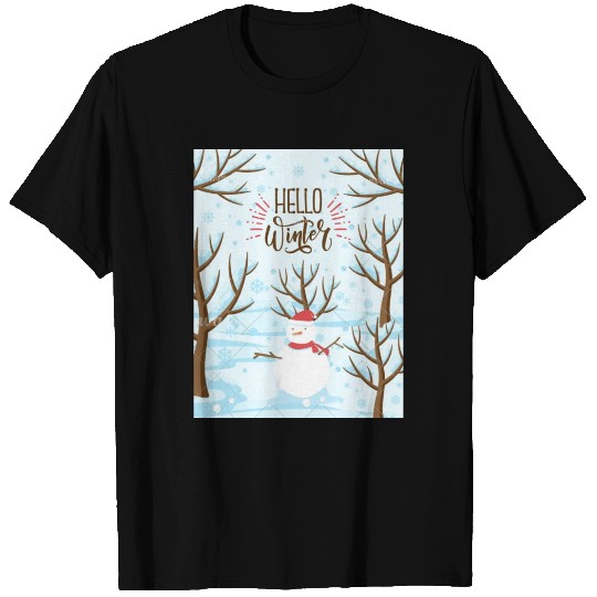 Hello Winter Wonderland T Shirts
