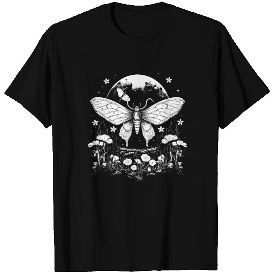 Fairycore Cottagecore Aesthetic Fairy Grunge Moon T Shirts