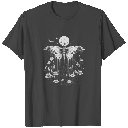 Fairycore Fairy Grunge Aesthetic Cottagecore Moon T Shirts