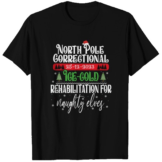 North Pole Correctional Iced Fun Matching Family T Shirts