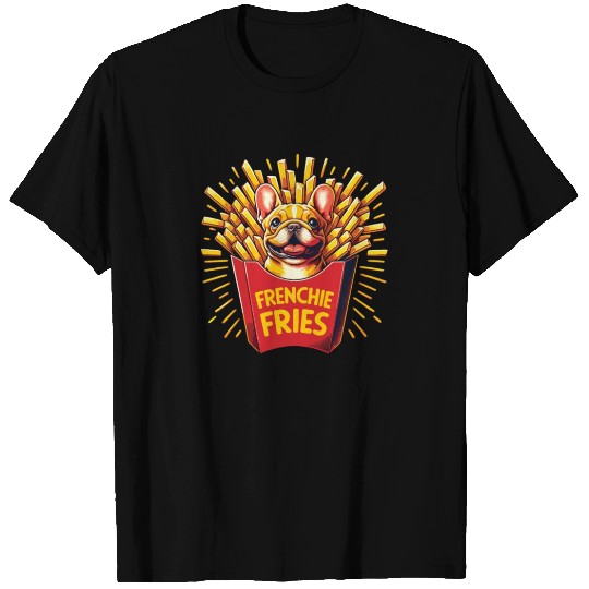 Frenchie Fries - Cute French Bulldog Fries T Shirts