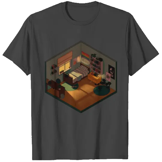 Heartstopper isometric bedroom T Shirts