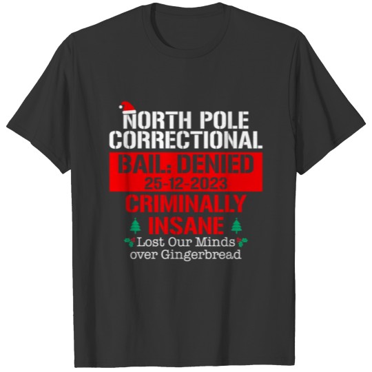 North Pole Christmas Matching Family Christmas T Shirts