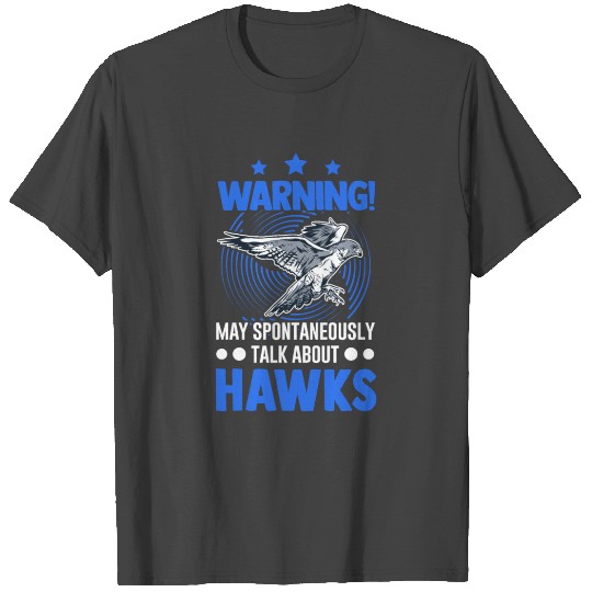 Warning Falcon Falconer Kestrel Falconry T Shirts