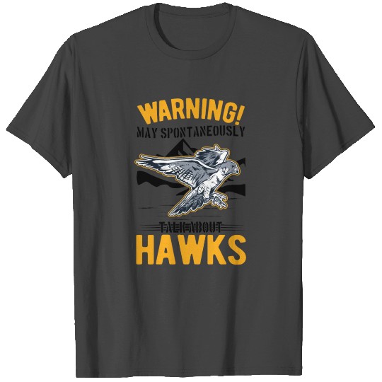 Warning Falcon Falconer Kestrel Falconry T Shirts