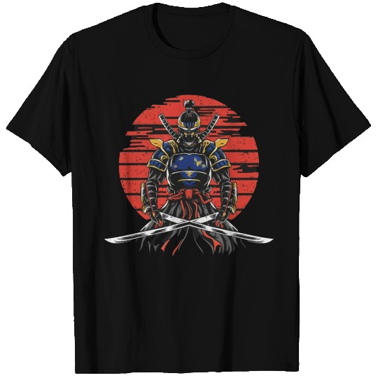 Japanese katana warrior T Shirts