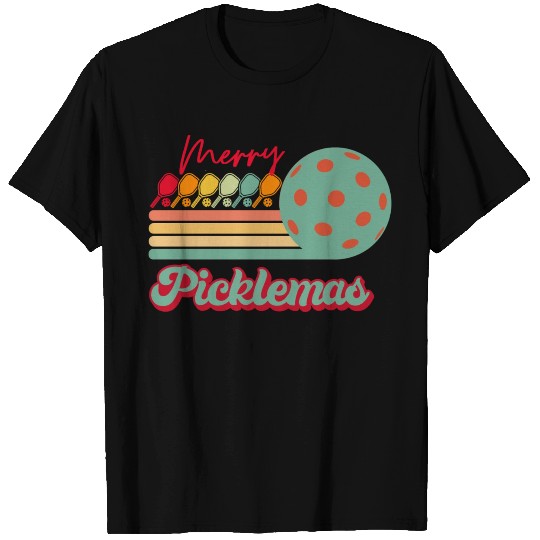 Christmas pickleball - Merry Picklemas Jinger ball T Shirts