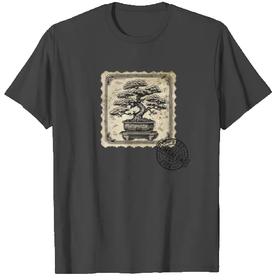 Bonsai-Dad Bonsai tree bonsai-plants Bonsai-Stamp T Shirts