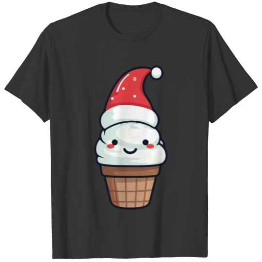 Ice cream Christmas Delicious T Shirts
