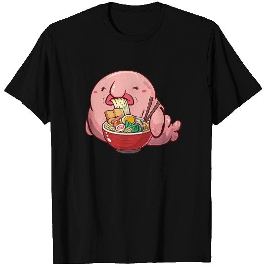 Kawaii Blobfish Ramen Japanese Food T Shirts