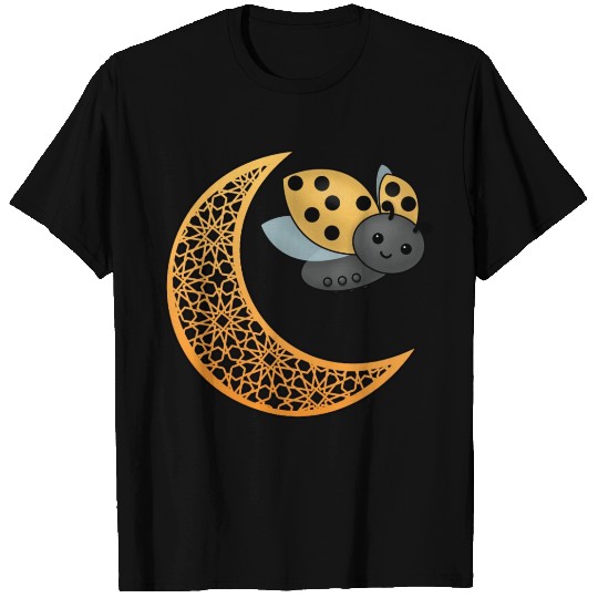 Ramadan Crescent Moon Ladybug T Shirts