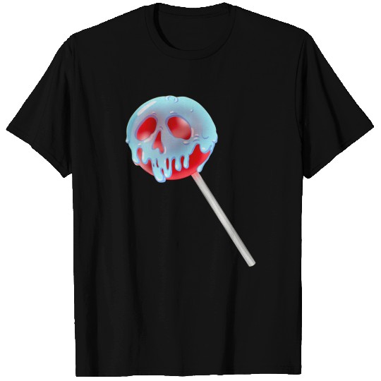 Poison Apple Halloween Candy Lollipop T Shirts