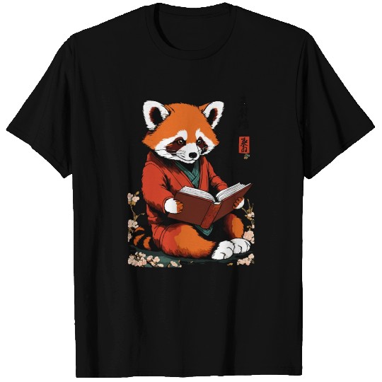 Wes Anderson style Red Panda T Shirts