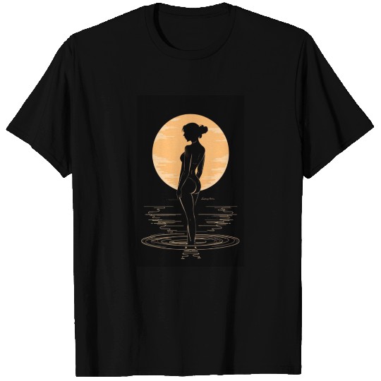 Elegance Redefined: Black and Gold Collection T Shirts