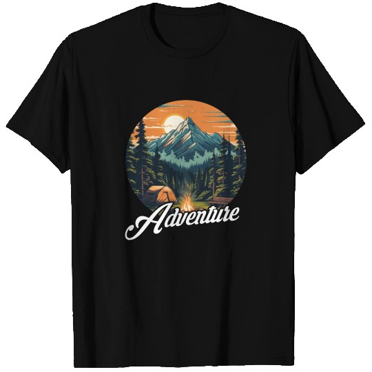 Forest nature trekking adventure T Shirts