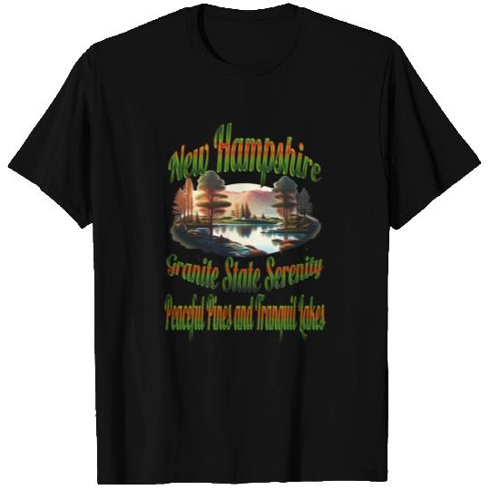 New Hampshire Granite State Serenity T Shirts